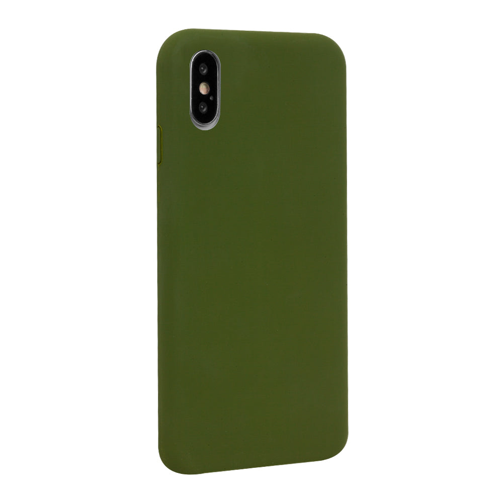 Olive Silicone iPhone Case