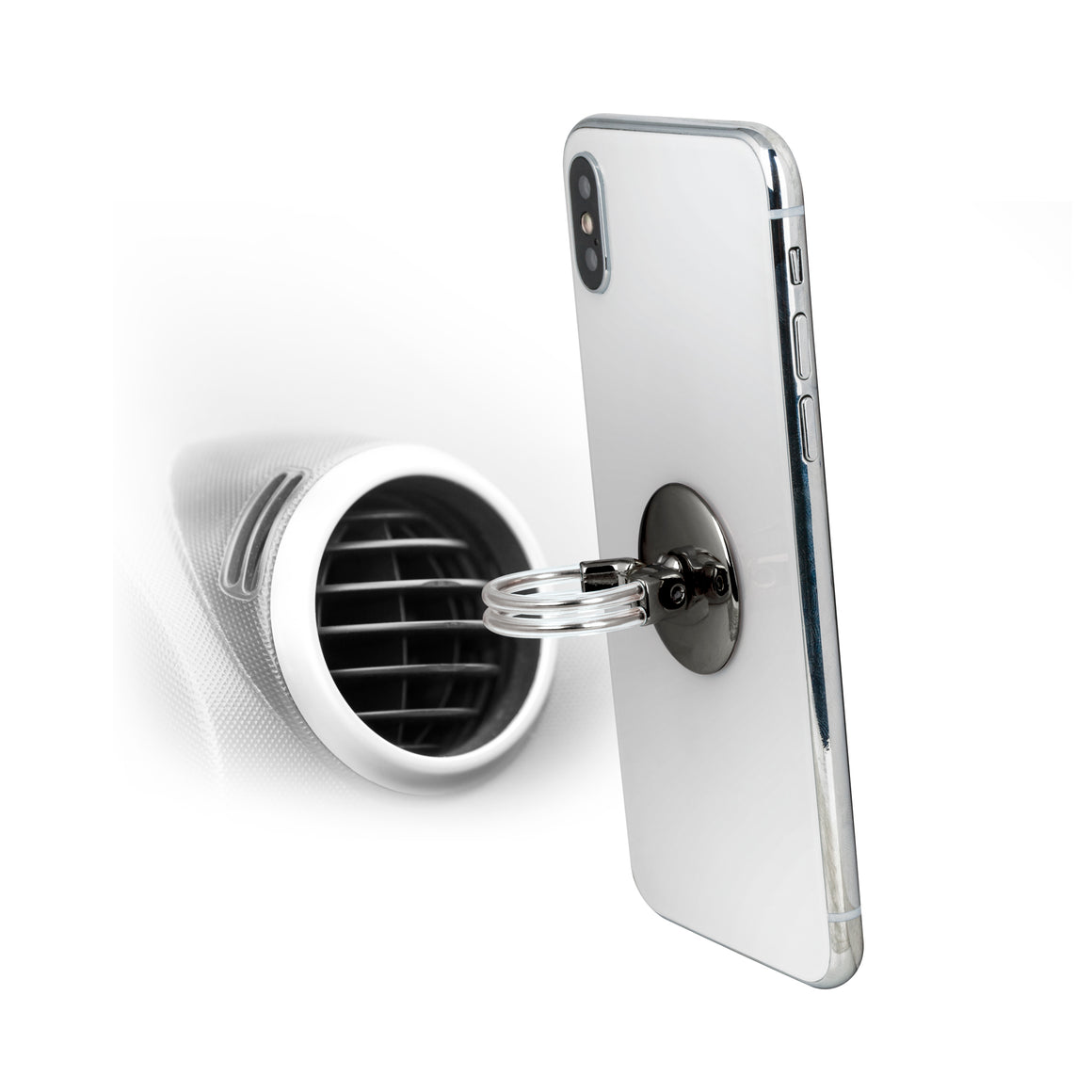 Air Vent Mount Phone Ring Stand